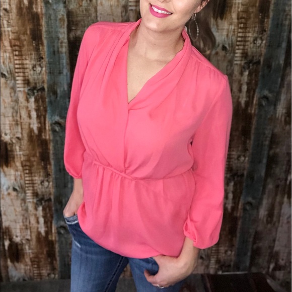 Crepe de Chine Wrap-Like Top - Picture 2 of 7